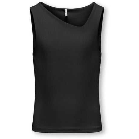 kids ONLY Black Clare Asymmetric Top