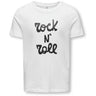 kids ONLY Bright White Rock Emma Reg Print T-Shirt