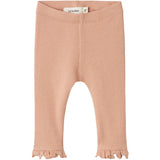 Lil'Atelier Mahogany Rose Gago Dia Slim Leggings