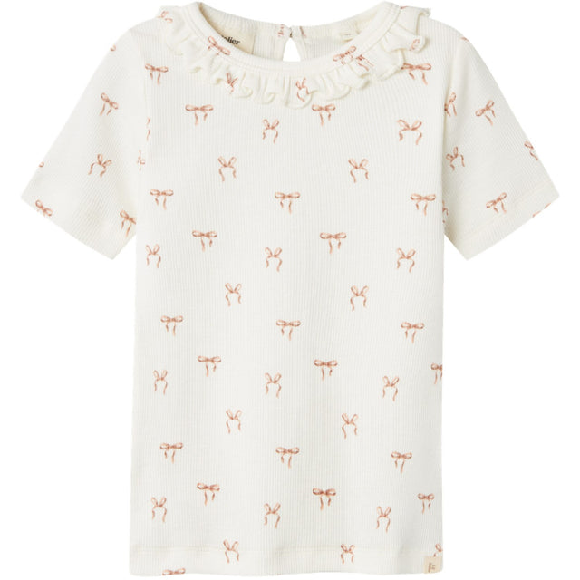 Lil'Atelier Coconut Milk Gavo Esi Slim T-Shirt