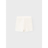 Lil'Atelier Coconut Milk Johanna Knit Shorts 2