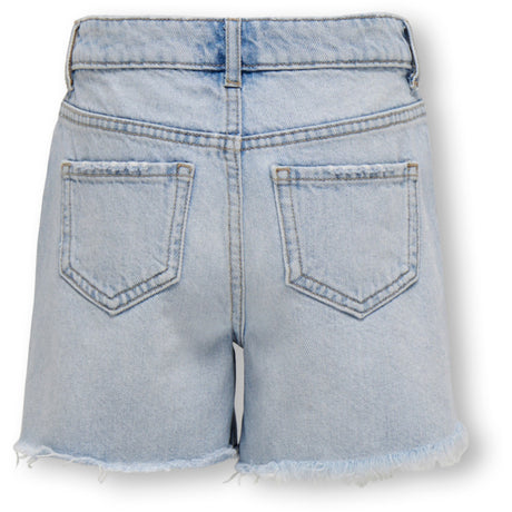 kids ONLY Light Blue Denim Pacy Rhinestone Denim Shorts