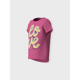 Name It Pink Power Love Vix T-Shirt