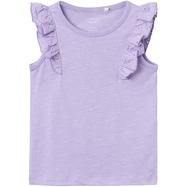 Name It Purple Rose Jamilla Cap Top