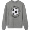 Name It Grey Melange Jefootball Sweatshirt