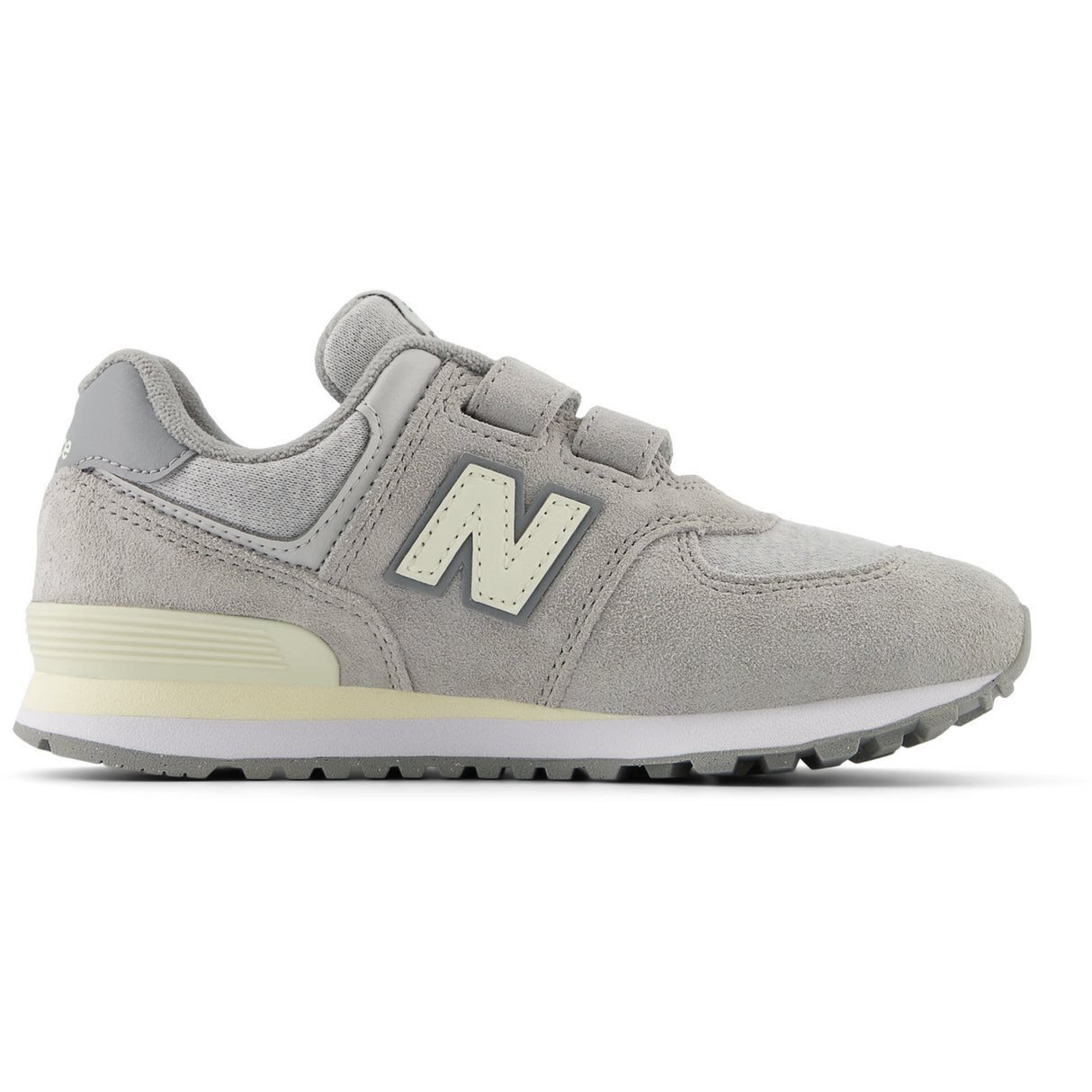 New Balance 574 Kids Hook & Loop Sneakers Concrete