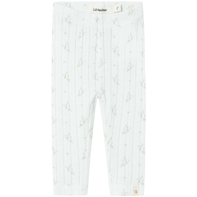 Lil'Atelier Coconut Milk Rachello Dee Slim Leggings