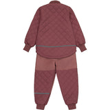 Mikk-Line Rose Brown Termosæt med Fleece