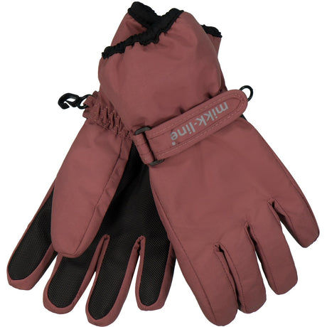 Mikk-Line Rose Brown Nylon Handsker