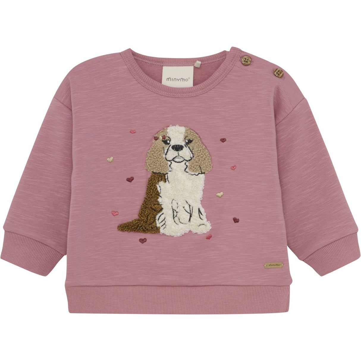 Minymo Dusty Rose Sweatshirt