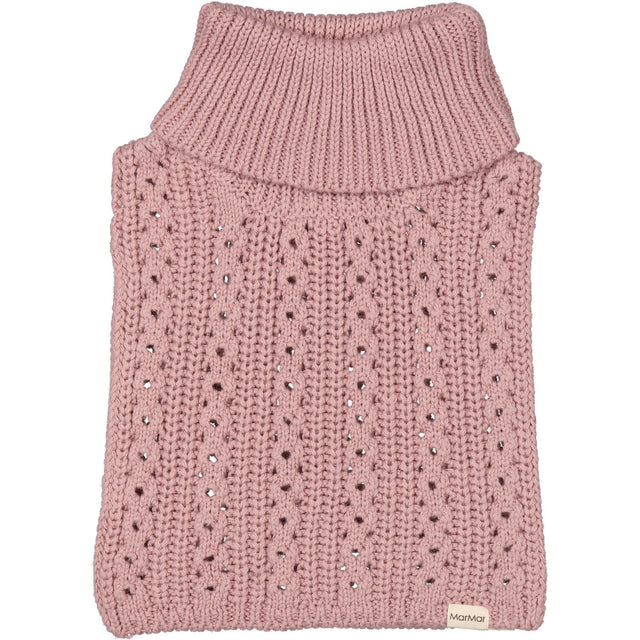 MarMar Heavy Knit Acc Light Mauve Arna Halsedisse