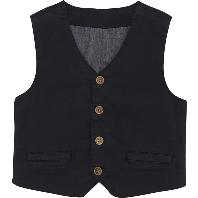 Minymo Dark Navy Vest Twill