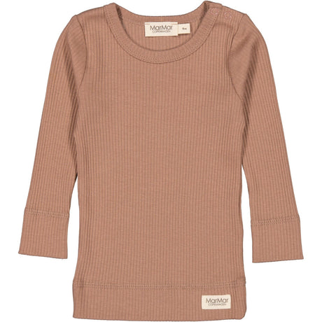 MarMar Modal Powder Taupe Plain Bluse