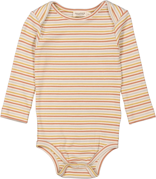 MarMar Modal Rib Autumn Stripe Mix Ben Body