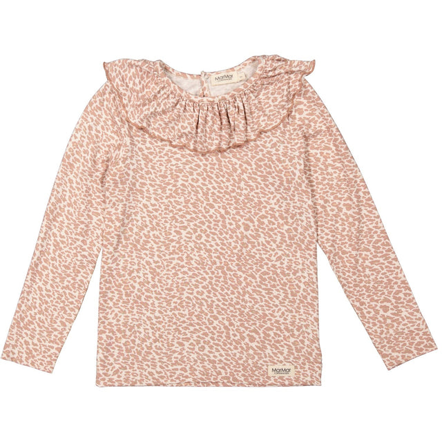 MarMar Leopard Powder Taupe Leo Leo Talia Bluse