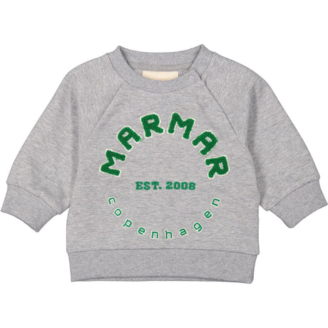 MarMar Double Jersey Green Logo Theos B Sweatshirt