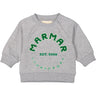 MarMar Double Jersey Green Logo Theos B Sweatshirt