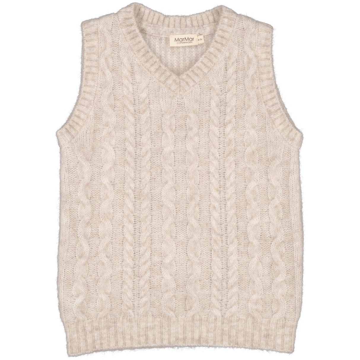 MarMar Mohair Cashew Melange Taj Strik Vest