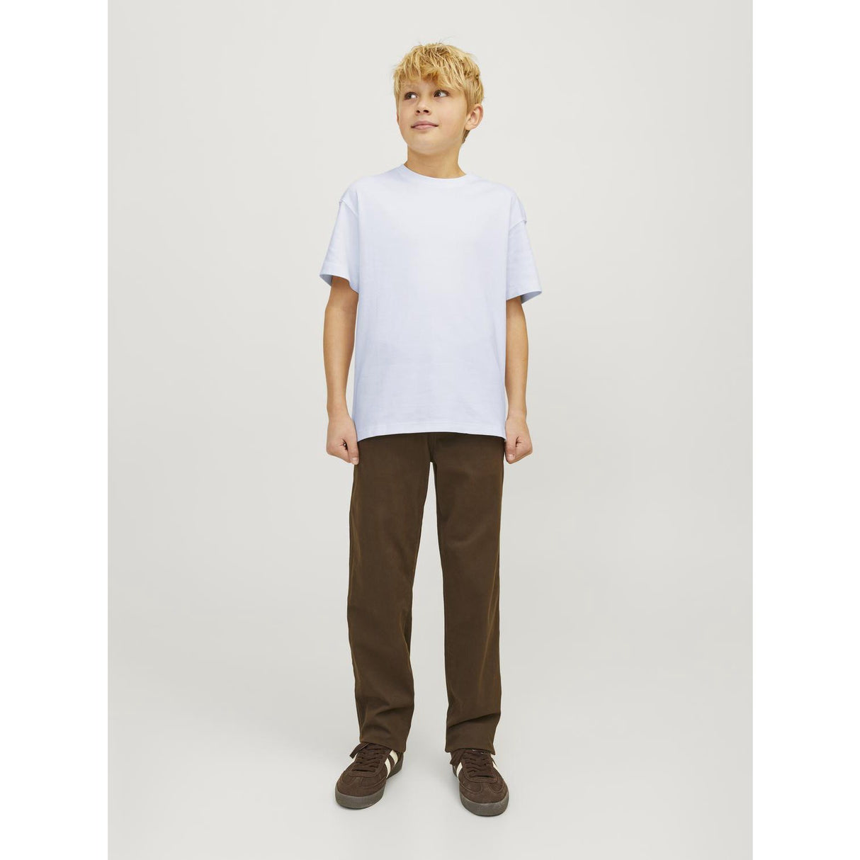 Jack & Jones Junior White Eurban Edge T-Shirt Noos