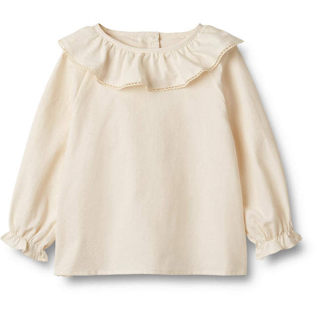 Wheat Eggshell Blouse Elin