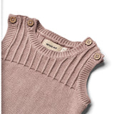 Wheat Dry Rose Knit Buksedragt Vigge