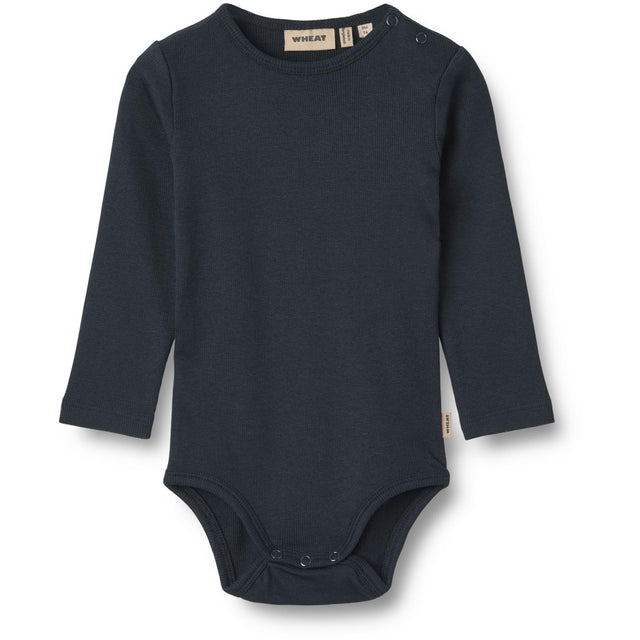 Wheat Navy Rib Body Spencer