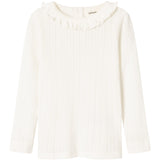 Lil'Atelier Coconut Milk Rachel Nis Slim Bluse Noos