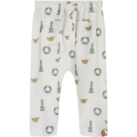 Lil'Atelier Coconut Milk Lighthouse Gavo Loose Bukser