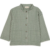 MarMar Cotton Seersucker Green Check Pyjamassæt