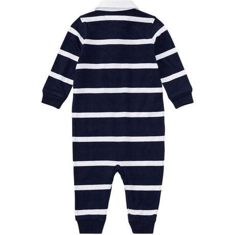 Ralph Lauren Baby Refined Navy Multi Onesie 2