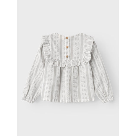 Lil'Atelier Coconut Milk Kenja Loose Skjorte