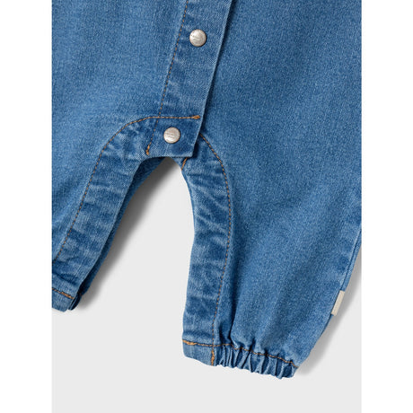 Name It Medium Blue Denim Lola Flæse Denim Sommerdragt 2