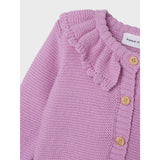 Name It Pastel Lavender Lianne Strik Cardigan 2