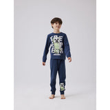 Name It Dark Denim Jinc Minecraft Pyjamas Noos 2