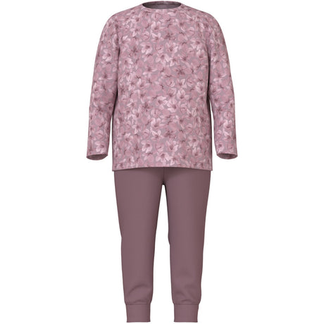 Name It Mauve Shadows Pyjamas Mauve Flower Noos