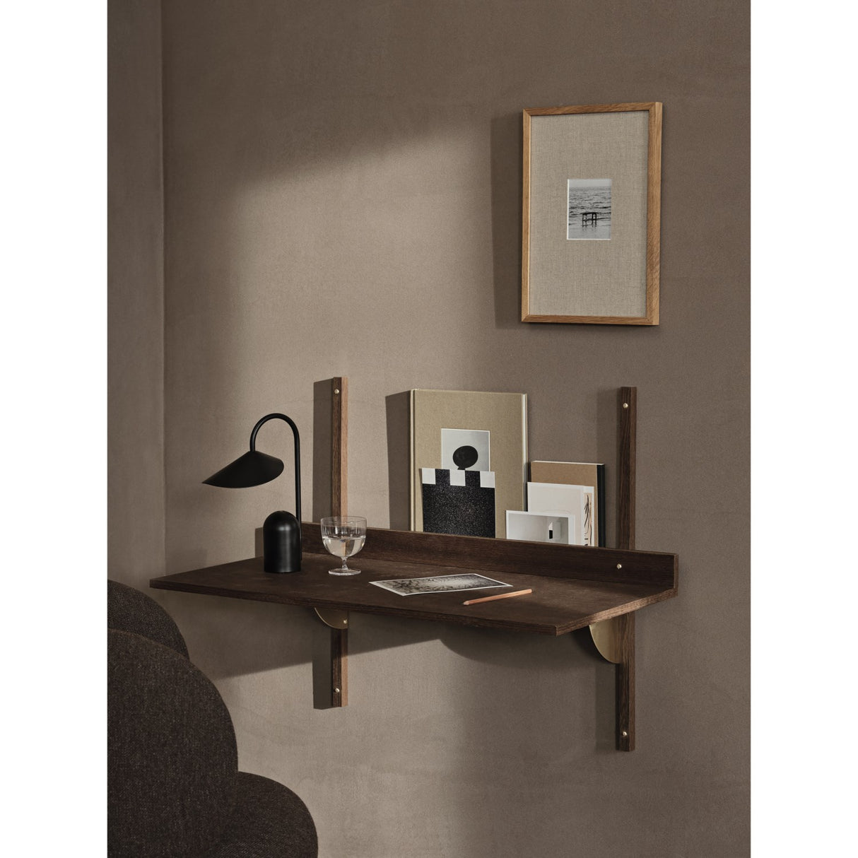 Ferm Living Black Arum Portable Lampe