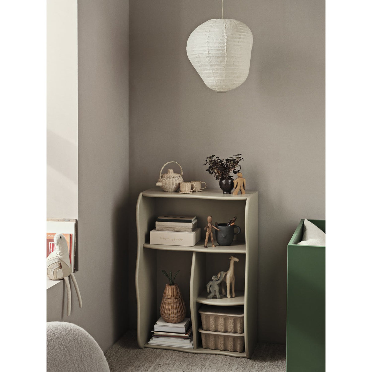 Ferm Living Cashmere Slope Bookcase 2