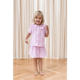 Fliink Cloud Dancer Pink Stripe Ciao Stripe SS Skjorte 5