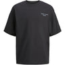 Jack & Jones Junior Black Ornoho Back Graphic T-Shirt Crew