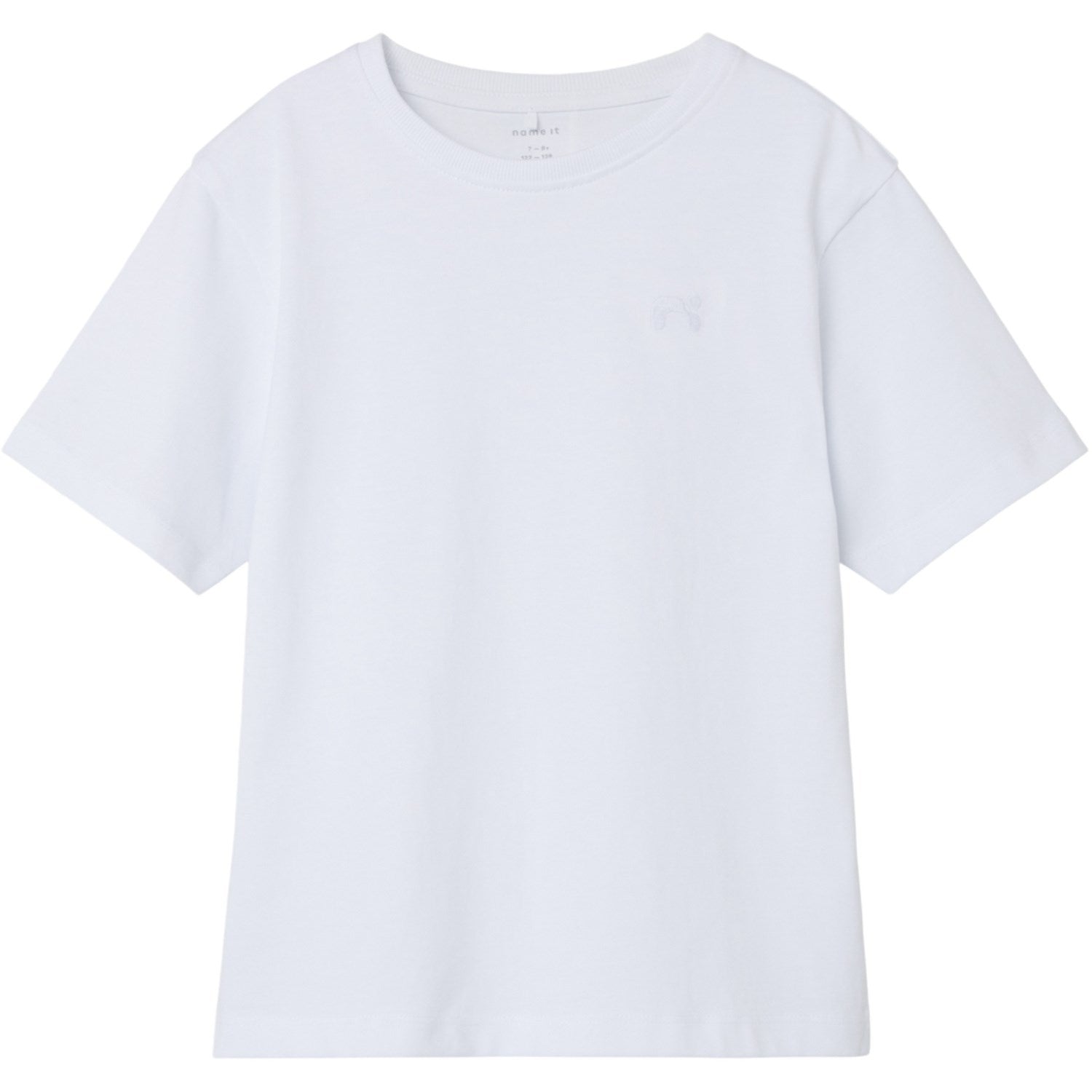 Name It Bright White Greg Nreg T-Shirt Noos