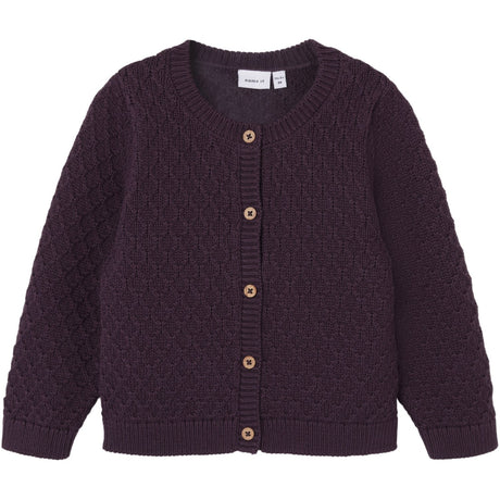 Name It Plum Perfect Lomille Strik Cardigan