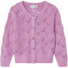 Name It Pastel Lavender Lasille Strik Cardigan