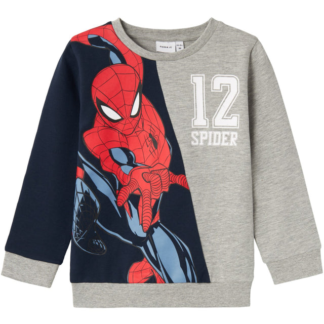 Name It Dark Sapphire Jakio Spiderman Sweatshirt