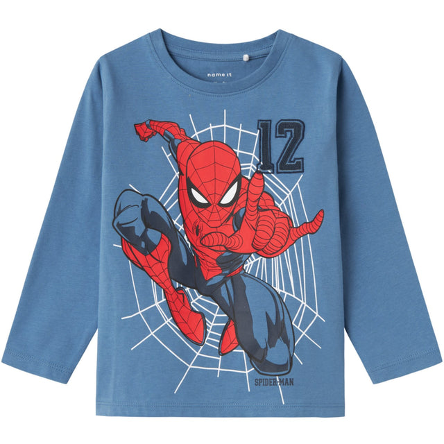 Name It Coronet Blue Jaris Spiderman Bluse