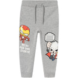 Name It Grey Melange Juck Marvel Sweatpants