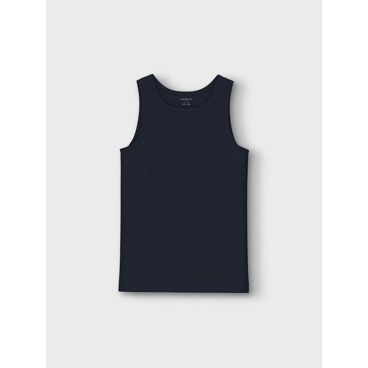 Name It Dark Denim Tank Top 2-pack Dark Denim Football Noos 4