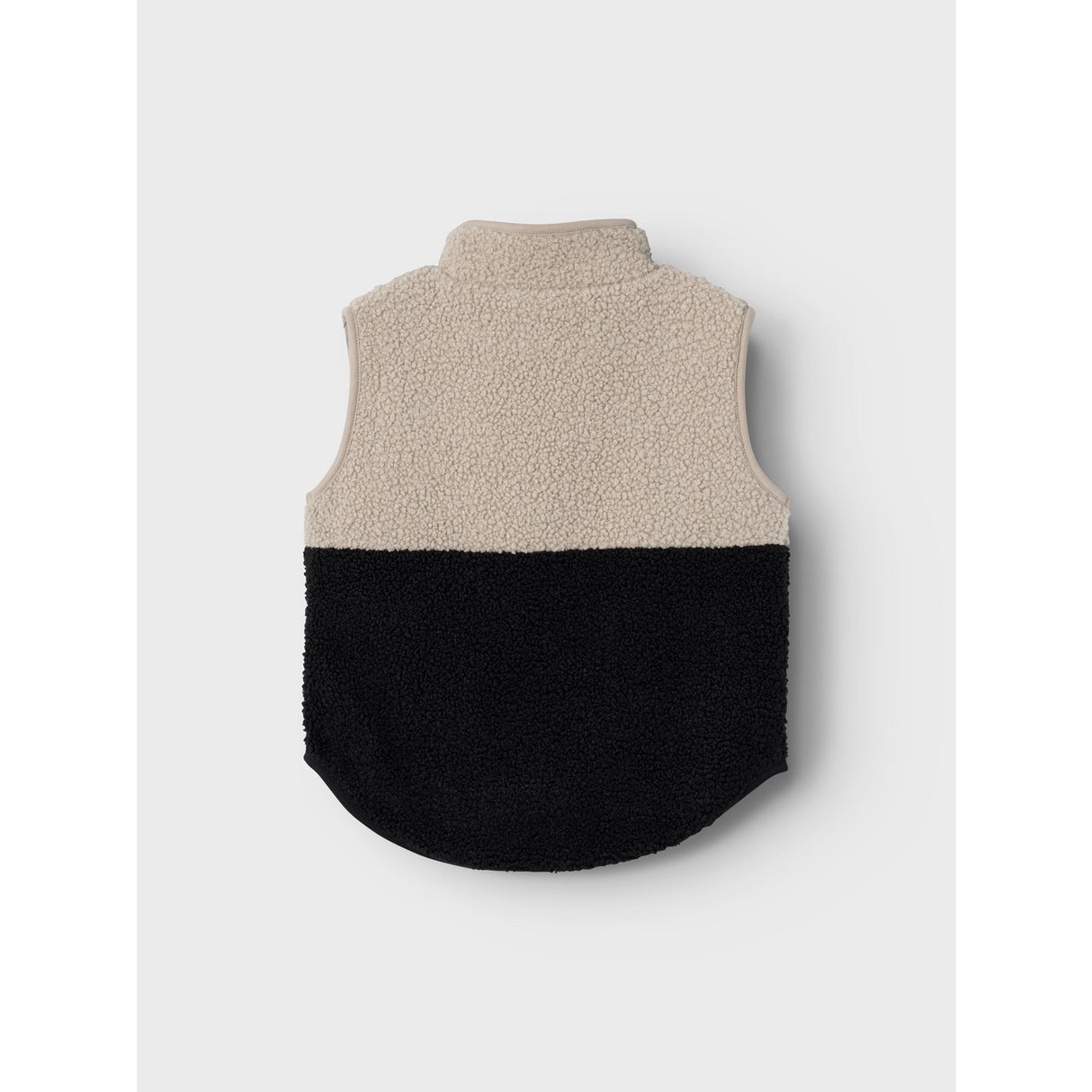 Name It Black Laket Teddy Vest 5