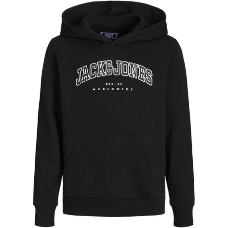 Jack & Jones Junior Black caleb Varsity Sweat Hoodie Noos