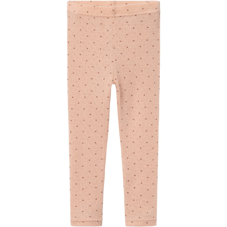 Lil'Atelier Rugby Tan Nava Uld Leggings