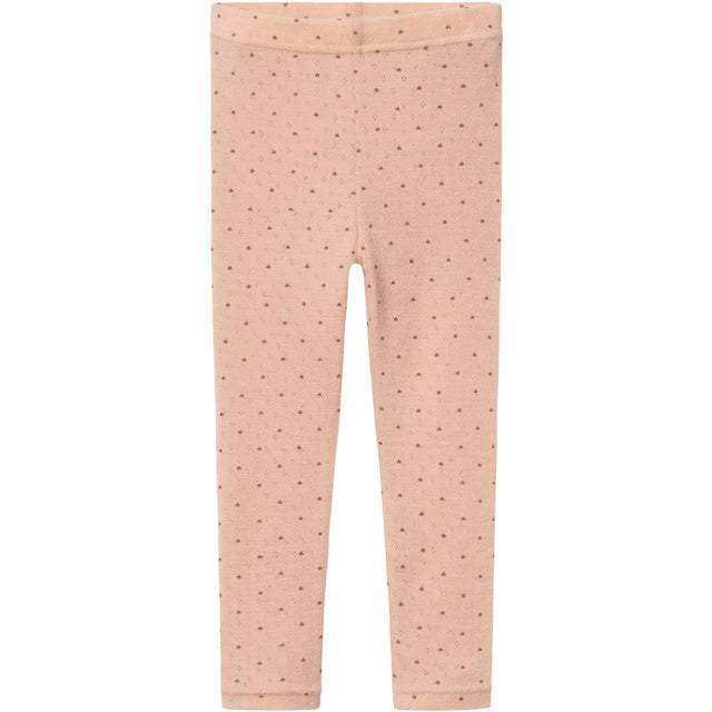 Lil'Atelier Rugby Tan Nava Uld Leggings